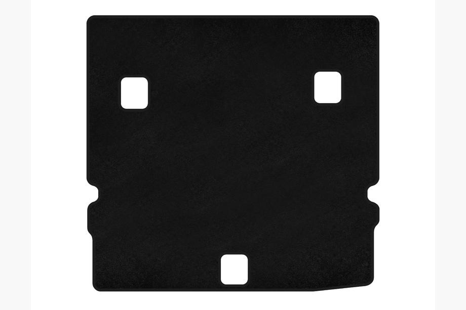 Chevrolet Orlando 2010-2018 Tapis de coffre textile Premium V-2 (Noir) Image
