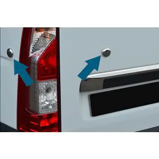 Caches de porte (4 pcs, inox) photo 1