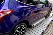 Nissan Qashqai 2014-2021 Marchepieds Latéraux Type X5 (2 pcs, Aluminium) photo 4