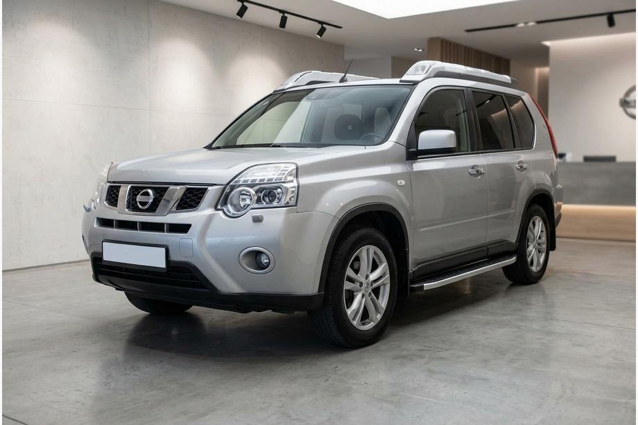 Nissan X-trail T31 2007-2014 Marchepieds latéraux Fullmond (2 pcs, aluminium) Image