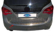Opel Meriva 2010-2017 Protection de Pare-chocs Arrière OmsaLine (Inox) photo 1