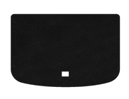 Audi A1 2010-2018 Tapis de coffre textile Classic (HB, 3 portes, Noir) photo 1