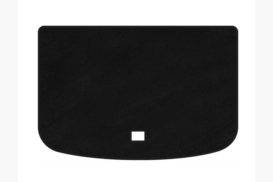 Audi A1 2010-2018 Tapis de coffre textile Classic (HB, 3 portes, Noir) Image