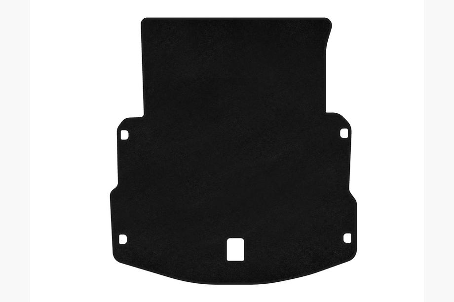 Audi A8 2018- Tapis de coffre textile Classic (Long, Noir) Image