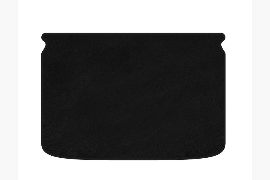 Fiat 500/500L 2013-2022 Tapis de coffre textile Classic (pour 500L, Noir) Image