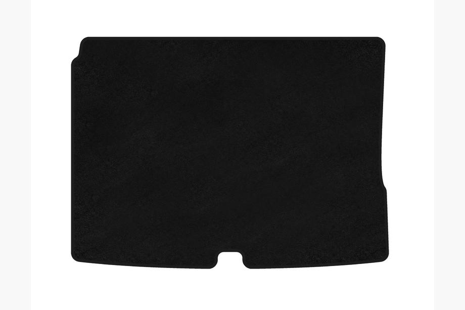 Fiat Fiorino/Qubo 2008-2024 Tapis de coffre textile Classic (Pour Qubo 2008-2016, Noir) Photo 1