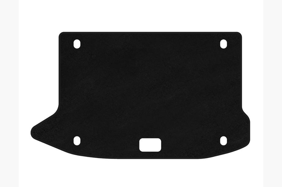 Hyundai Kona 2017-2023 Tapis de coffre textile Classic v2 (Noir) Photo 1