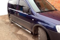 Opel Combo 2002–2012 Tubes Latéraux (2 pcs, Inox) photo 1