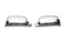 Volkswagen Touareg 2002–2010 Coques de Rétroviseurs 2003-2007 (2 pcs, Inox) Carmos - Acier Inoxydable Turc photo 4
