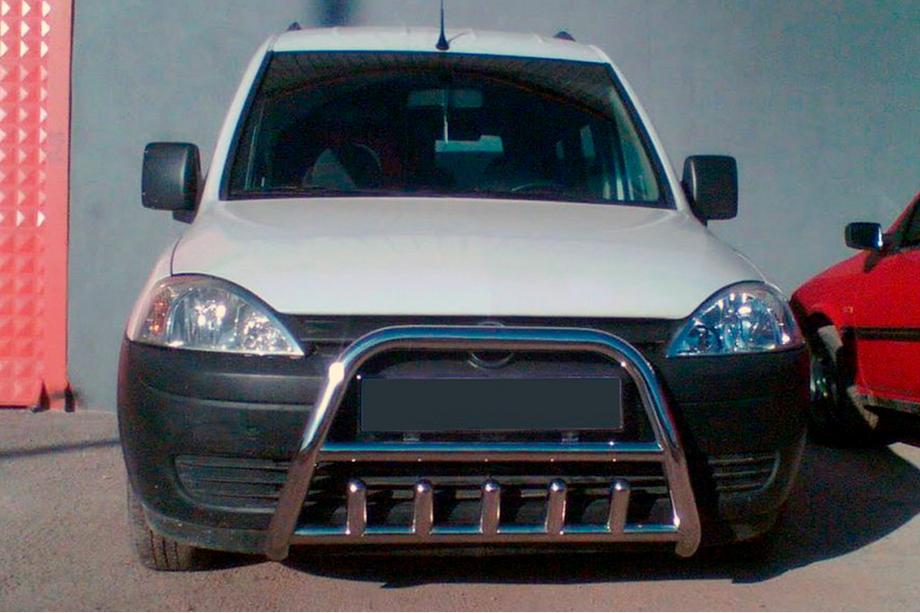 Opel Combo 2002–2012 Pare-buffle (Inox) Image