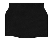 Nissan Tiida 2011-2014 Tapis de coffre textile Classic (HB, Noir) photo 1