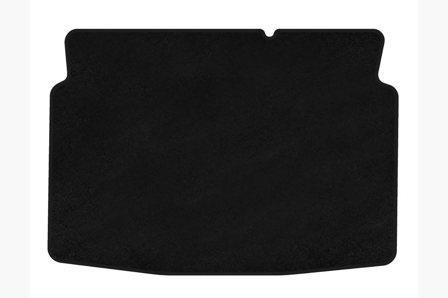Peugeot 207 2006–2014 Tapis de coffre textile Classic (HB, 5 portes, Noir) Image