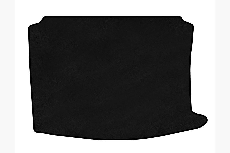 Seat Leon 1999-2005 Tapis de coffre textile Classic (HB, 5 portes, Noir) Photo 1
