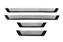 Peugeot 208 2012-2019 Seuils de porte Omsa (4 pcs, inox) photo 2