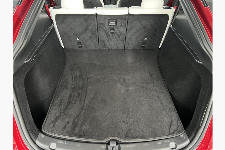 Tesla Model Y 2020- Tapis de coffre textile Classic (2020-2024, Noir) Photo 1