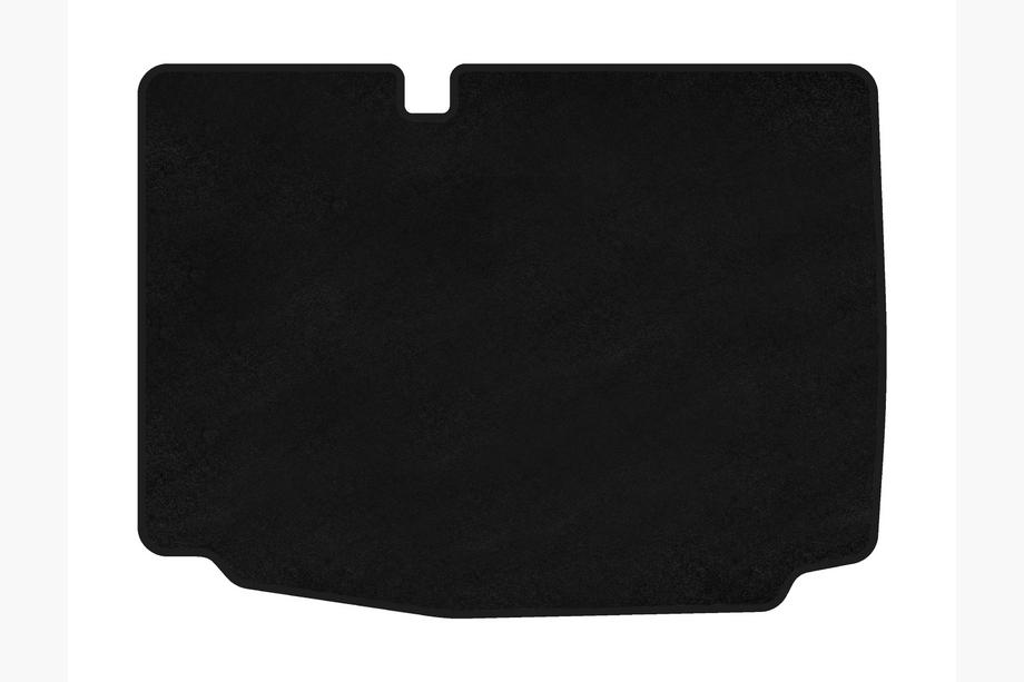 Volkswagen Polo 2010-2017 Tapis de coffre textile Classic (HB, 3/5 portes, Noir) Photo 1