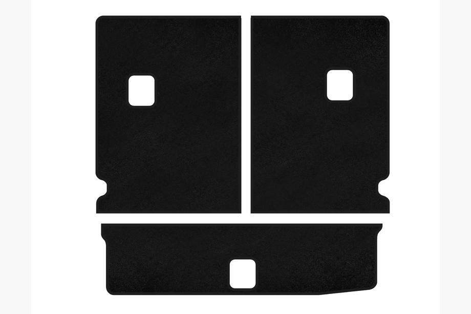 Chevrolet Orlando 2010-2018 Tapis de coffre textile Classic V-1 (Noir) Photo 1