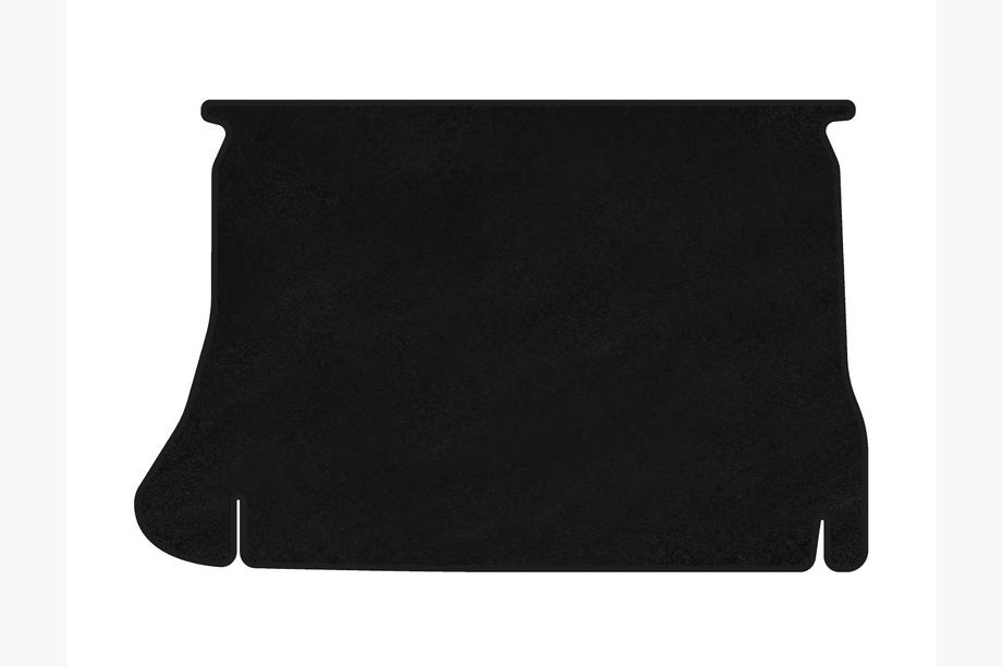 Daewoo Lanos 1998-2017 Tapis de coffre textile Classic (HB, Noir) Photo 1