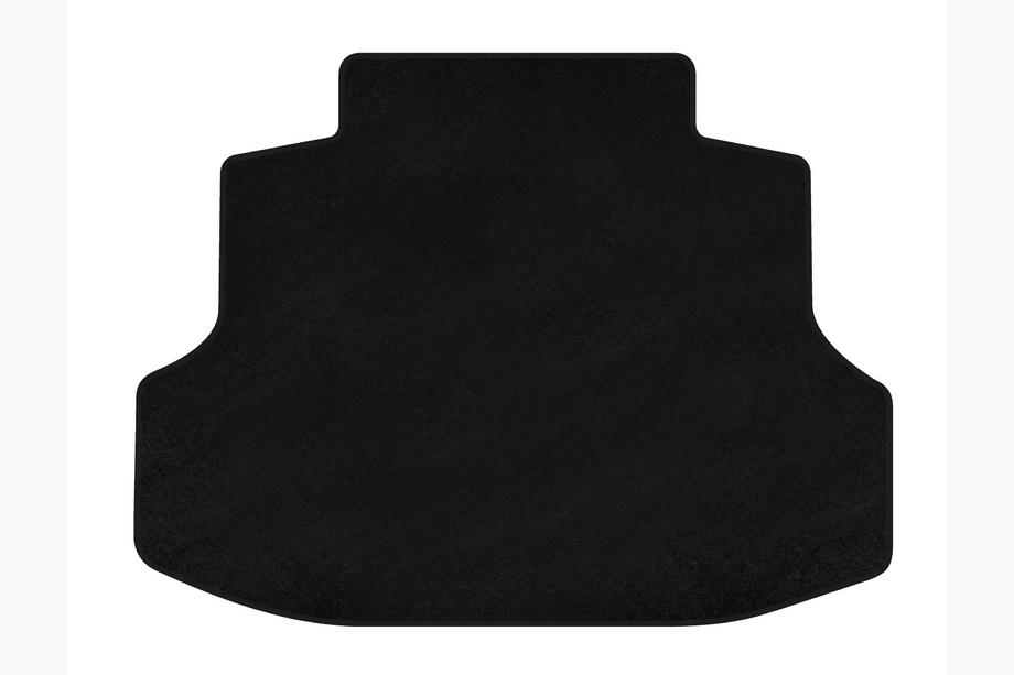 Honda Civic Sedan VII 2001-2006 Tapis de coffre textile Classic (SD, Noir) Image