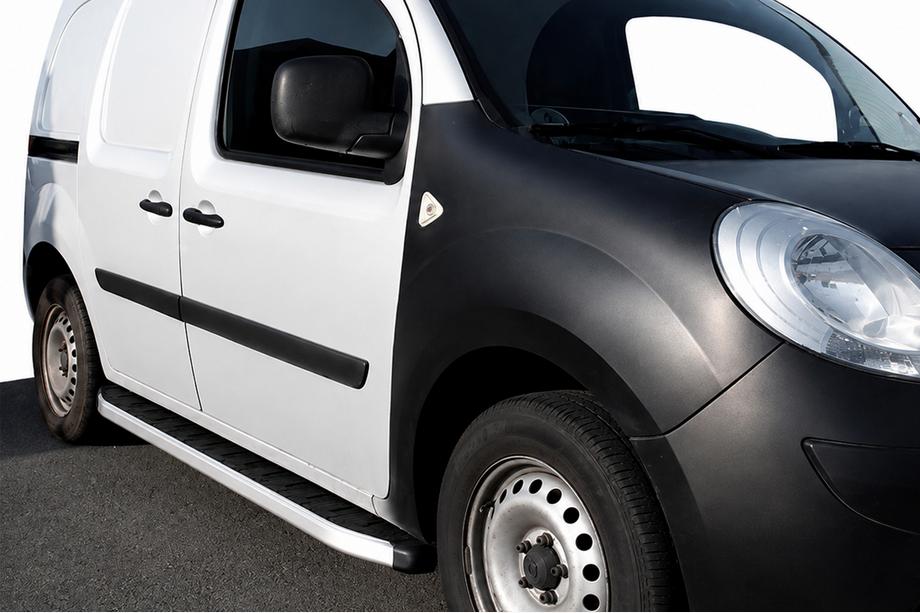Renault Kangoo 1998-2008 Marchepieds latéraux Fullmond (2 pcs, aluminium) Image