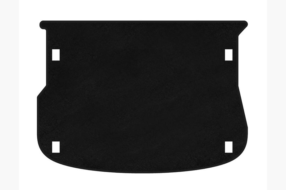 Range Rover Evoque 2012-2018 Tapis de coffre textile Classic (Noir) Image