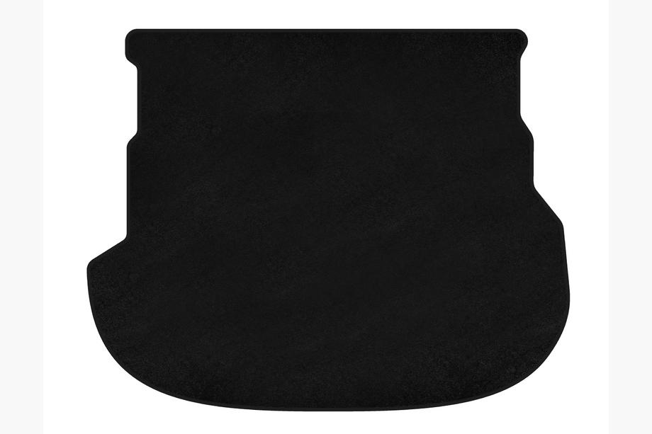 Mazda 6 2003-2008 Tapis de coffre textile Classic (HB, Noir) Image