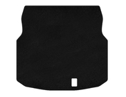 Mercedes C-class W204 2007-2015 Tapis de coffre textile Classic (Coupé, Noir) photo 1