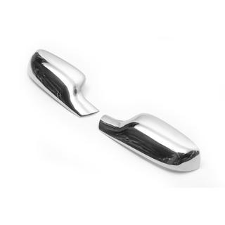 Coques de Rétroviseurs (2 pcs, Acier Inoxydable) Renault Megane II 2004-2009 photo 4