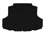 Mitsubishi Lancer 9 2004-2008 Tapis de coffre textile Classic (SD, Noir) photo 1