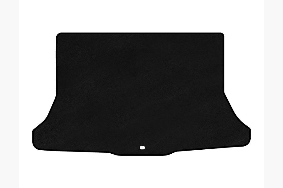 Nissan Tiida 2004-2011 Tapis de coffre textile Classic (HB, Noir) Image