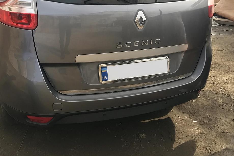 Renault Scenic/Grand 2009-2016 Baguette de coffre (pour Grand, inox) Image