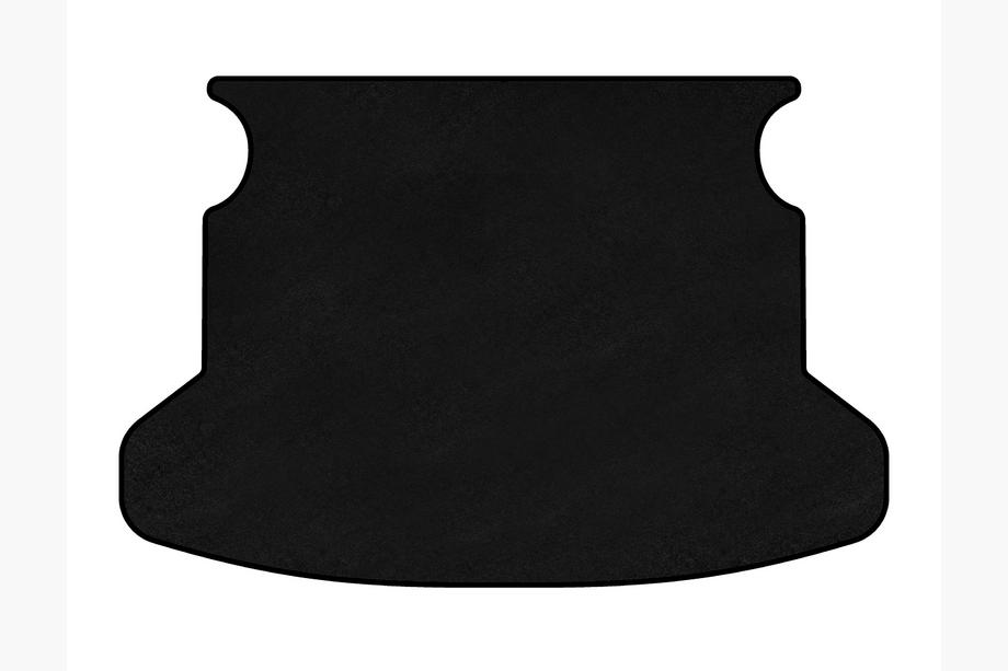 Toyota Corolla 2002-2007 Tapis de coffre textile Classic (SD, Noir) Photo 1