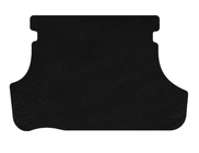Toyota Yaris 2006-2011 Tapis de coffre textile Classic (SD, USA, Noir) photo 1