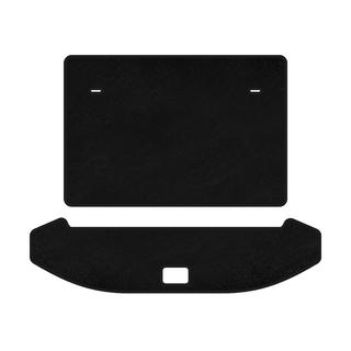 Tapis de coffre textile Classic (3 rangées, Noir)