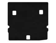 Chevrolet Orlando 2010-2018 Tapis de coffre textile Classic V-2 (Noir) photo 1