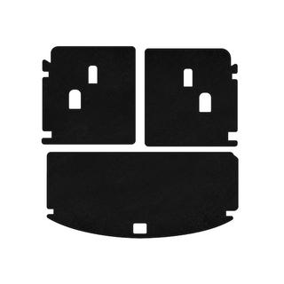 Tapis de coffre textile Classic V-2 (Noir)