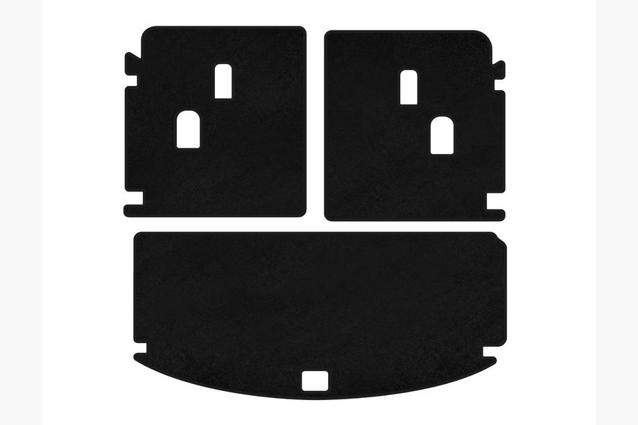 Acura MDX 2013-2020 Tapis de coffre textile Classic V-2 (Noir) Image