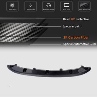 Lame Avant V3 pour GTI HB 2010-2013 Carbone photo 4