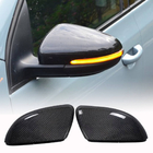 Volkswagen Golf 6 2008-2014 Coques de Rétroviseurs V1 (pour HB 2010-2013, Carbone) photo 1