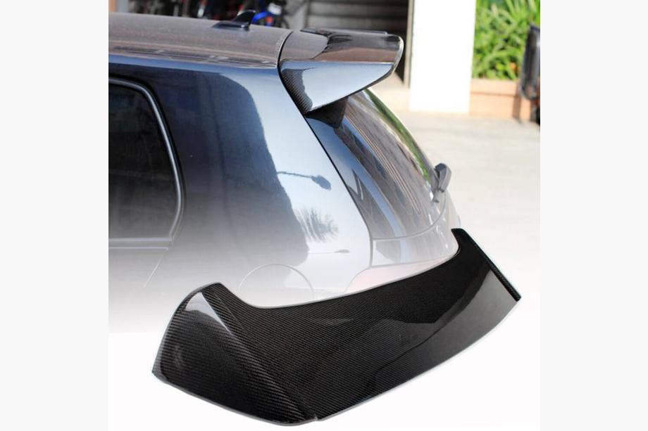 Volkswagen Golf 6 2008-2014 Aileron V3 (pour GTI/R HB 2010-2013, Carbone) Image