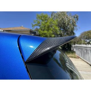 Spoiler V4 (pour GTI/R HB 2010-2013, Carbone) photo 3