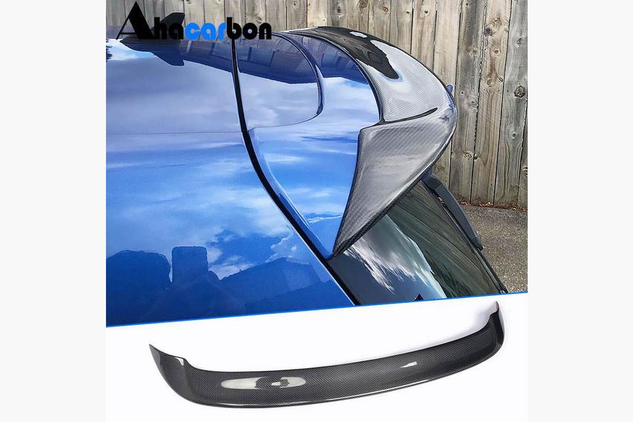 Volkswagen Golf 6 2008-2014 Spoiler V4 (pour GTI/R HB 2010-2013, Carbone) Image
