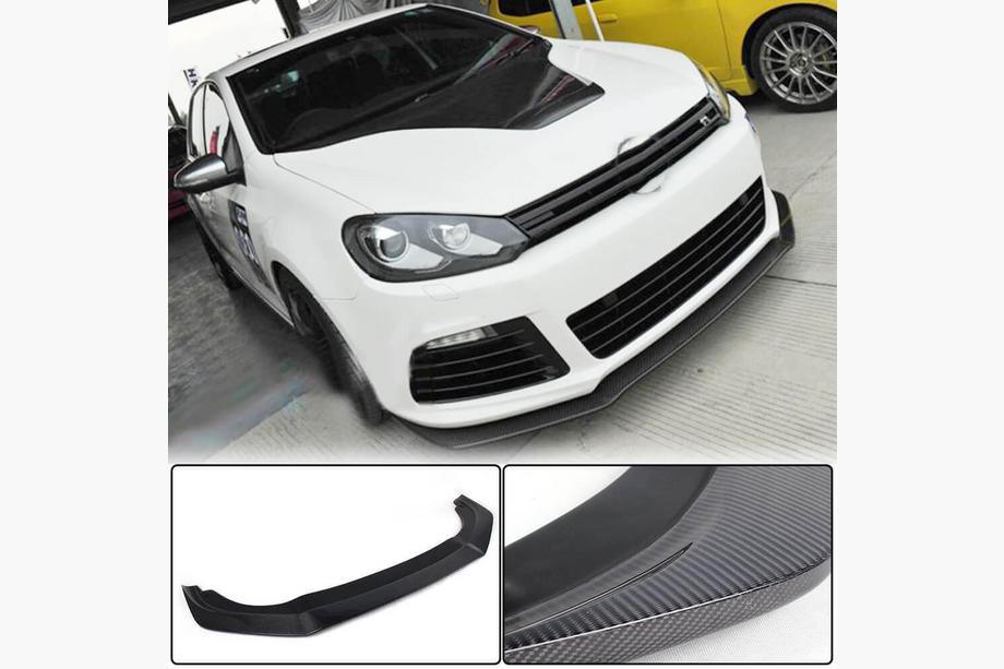 Volkswagen Golf 6 2008-2014 Lame avant V2 pour R HB 2010-2013 Carbone Image
