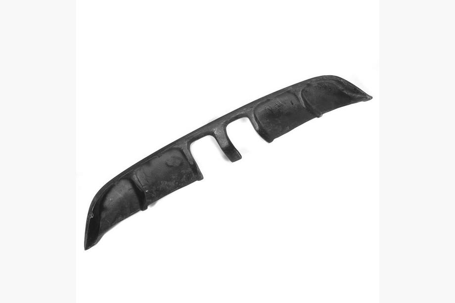 Volkswagen Golf 6 2008-2014 Diffuseur de Pare-chocs Arrière V2 (pour Base HB 2010-2013, Carbone) Photo 3