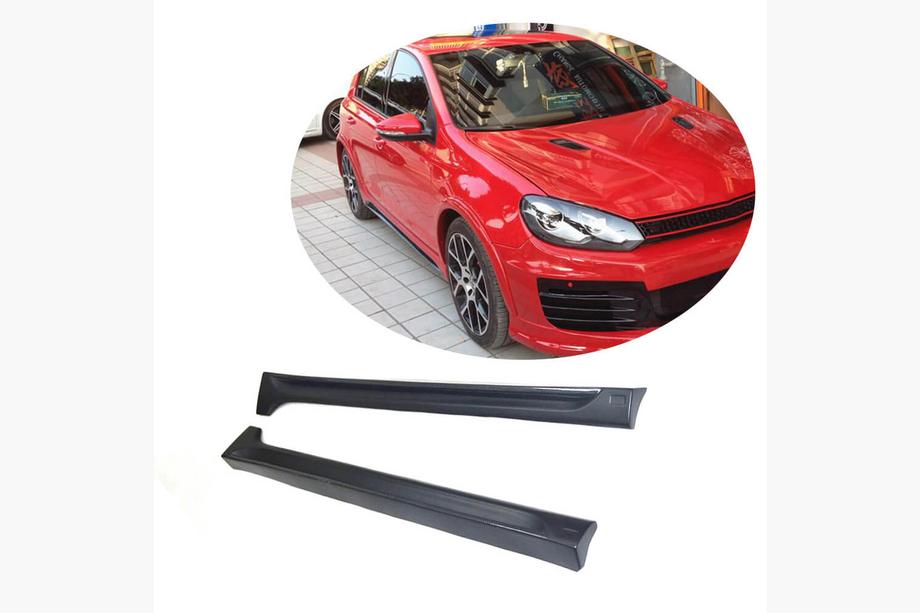 Volkswagen Golf 6 2008-2014 Bas de Caisse (pour Base HB 2010-2013, Carbone) Image