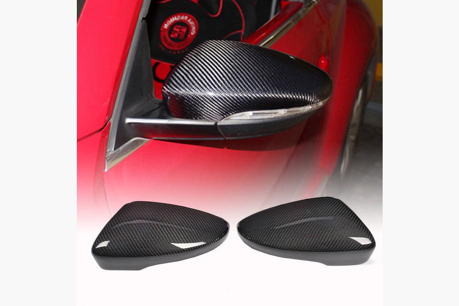 Volkswagen Scirocco 2008-2017 Coques de Rétroviseurs Carbone Image