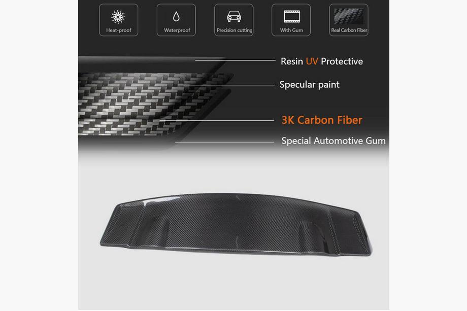Volkswagen Scirocco 2008-2017 Spoiler V2 (pour Base, Carbone) Photo 5