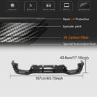 Volkswagen Golf 8 2019- Diffuseur de pare-chocs arrière (pour R HB, Carbone Sec) photo 6