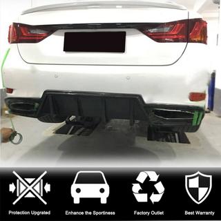 Diffuseur de Pare-chocs Arrière (pour F-Sport 2011-2015, Carbone) Lexus GS 2011-2020 photo 3