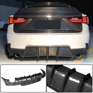 Diffuseur de Pare-chocs Arrière V1 pour Base/F-Sport 2013-2016, Carbone Lexus IS 2013- photo 1